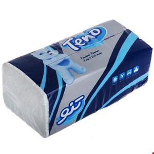 دستمال کاغذی جعبه ای 150 برگ دو لایه تنو
