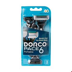 ژیلت دورکو 6تیغ 3عددی ساخت ویتنام اورجینال Dorco