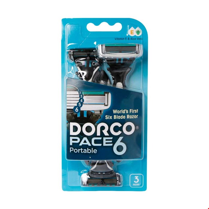 ژیلت دورکو 6تیغ 3عددی ساخت ویتنام اورجینال Dorco