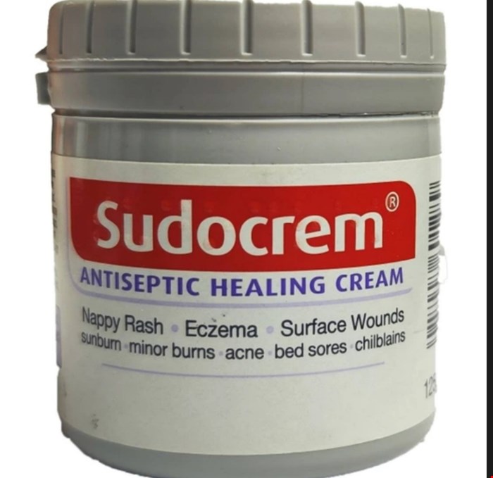 کرم سوختگی مخصوص پای کودک سودوکرم اورجینال ایرلندی SUDOCREM وزن 125 گرم وارداتی ارسال فوری