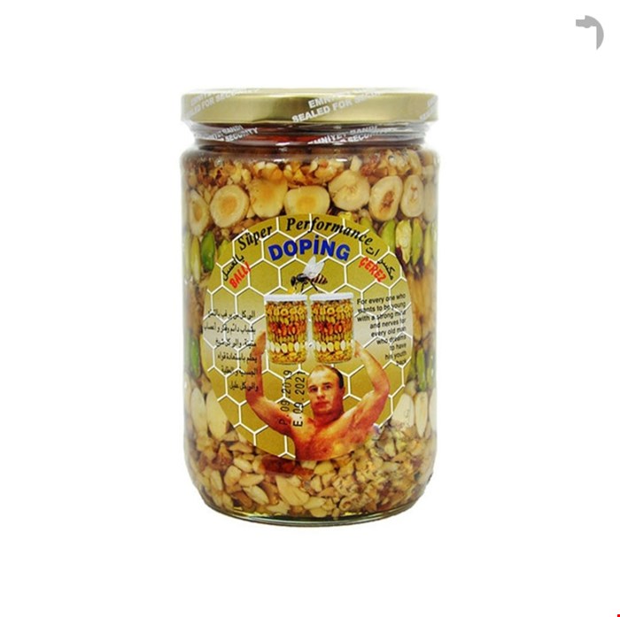 معجون مغز آجیل و عسل دوپینگ ۷۲۰گرمی وارداتی (با بسته بندی ویژه) Doping