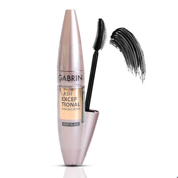 ریمل حجم دهنده بسیار مشکی گابرینی Gabrini مدل Lash Exceptional حجم 12 میلی لیتر اورجینال