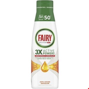 ژل ظرفشویی فیری مدل پلاتینیوم 50بار شستشو با رایحه لیمو حجم 1لیتر FAIRY PLATINUM GEL اورجینال