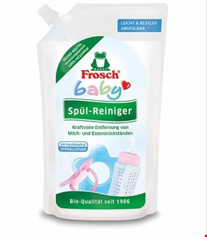 مایع استریل و ضد عفونی کننده شیشه شیر پاکتی فرش آلمانی (فروش) Frosch